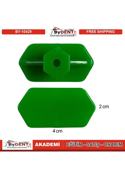 Pdr Boyasız Göçük Düzeltme Öpücük Adaptör 10 Adet