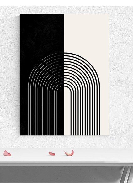 Duality, Ikilik Soyut Sanat Sanatsal Poster - Afiş - Dekorasyon