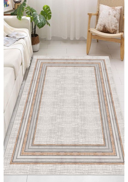 Dijital Baskılı Çerçeveli Dekoratif Kaymaz Taban Yıkanabilir Halı Salon Halısı fiyatları