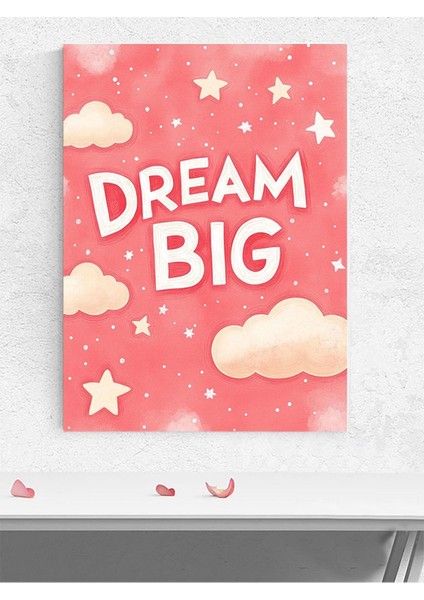 Hayal Diyarı Kız Bebek Odası Poster, Afiş, Kreş Çocuk Odası Dekorasyon, Yenidoğan Hediye