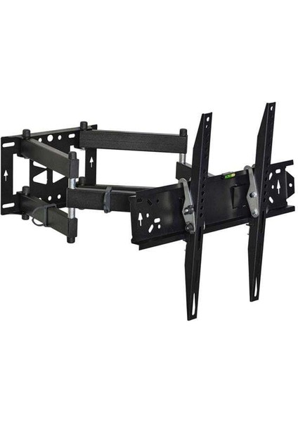 Vontech VT-952 Hc Pro 55-98'' Çift Kollu Kilitli Hareketli Televizyon Duvar Askı Aparatı