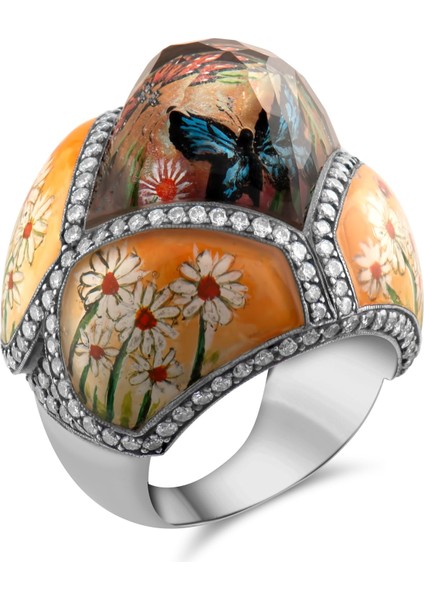 1.98 Karat Pırlanta Yüzük, Gerçek Pırlanta, Mücevher Sertifikalı