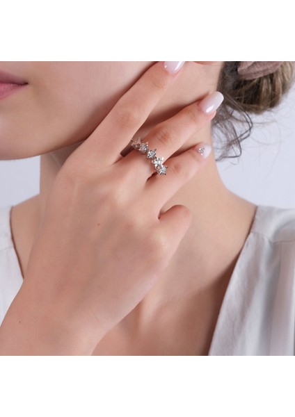 0.18 Karat Beştaş Pırlanta Yüzük, Gerçek Pırlanta, Mücevher Sertifikalı modelleri