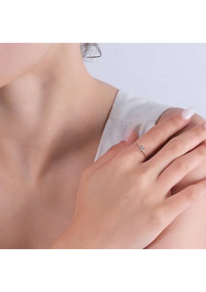 0.30 Karat Tektaş Pırlanta Yüzük, Gerçek Pırlanta, Mücevher Sertifikalı modelleri