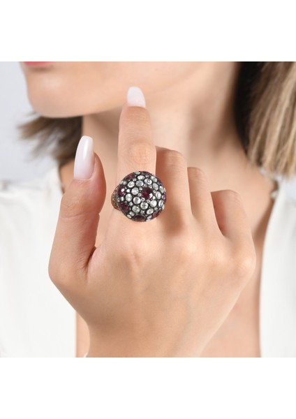 6.22 Karat Pırlanta Yakut Yüzük, Gerçek Pırlanta, Mücevher Sertifikalı fiyatları