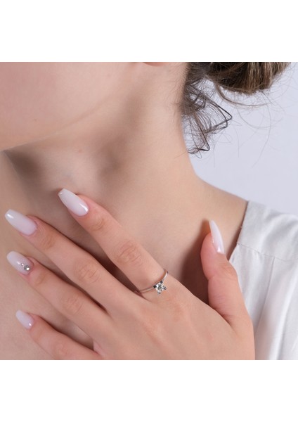 0.17 Karat Tektaş Pırlanta Yüzük, Gerçek Pırlanta, Mücevher Sertifikalı modelleri