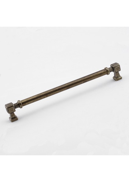 Mobilya Mutfak Çekmece Dolap Kulpu Kulbu Kulpları Antik Sarı Eskitme Metal 192 mm 19.2 cm indirimleri