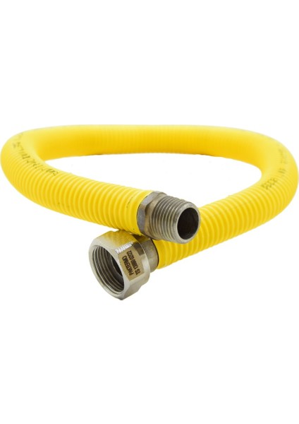 Gazflexi Kombi R-3/4-N-1/2" 60CM Shirinkli 13890
