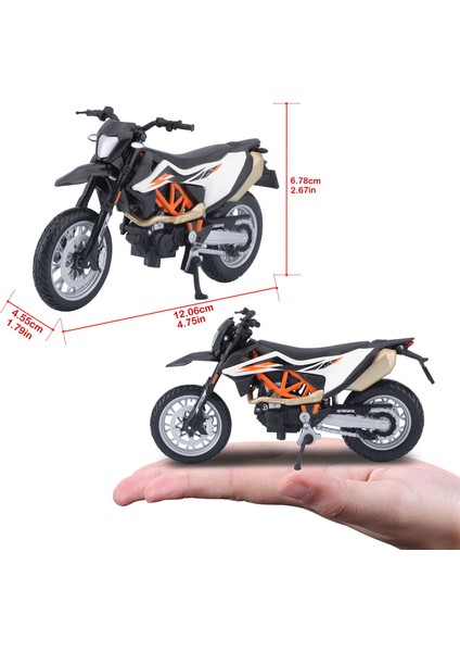 1:18 Ktm 690 Smc R Model Motor 34007 modelleri