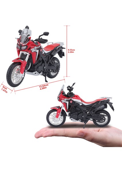1:18 Honda Africa Twin Dct Model Motor Kırmızı 39030-02 modelleri