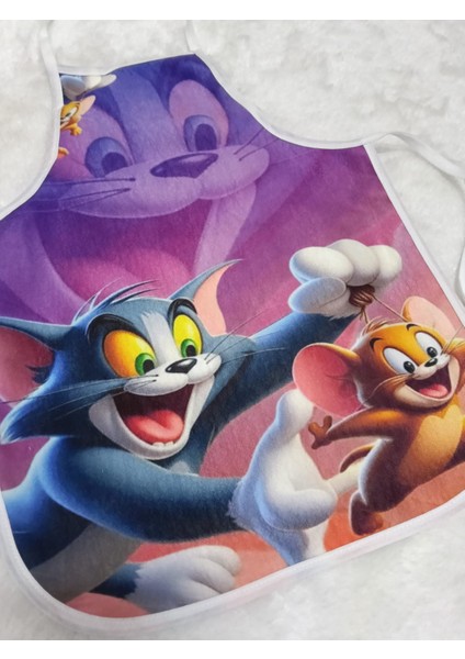 Tom ve Jerry Desenli Önlük modelleri