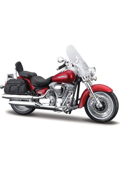 1:18 Yamaha Road Star Silverado Kırmızı 31300