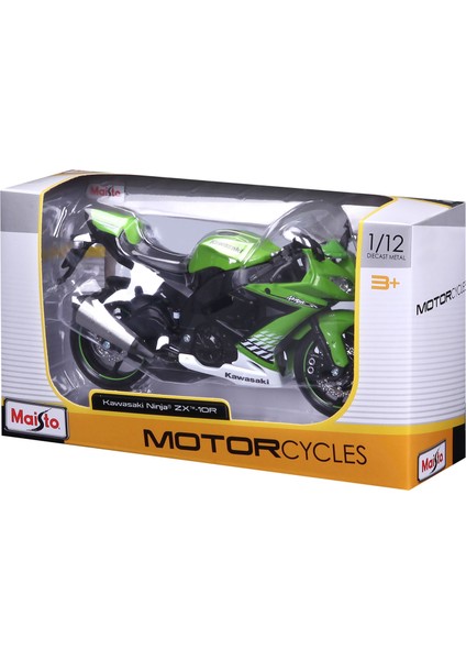 1:12 Kawasaki Ninja ZX-10R Model Motor 34101 indirimleri