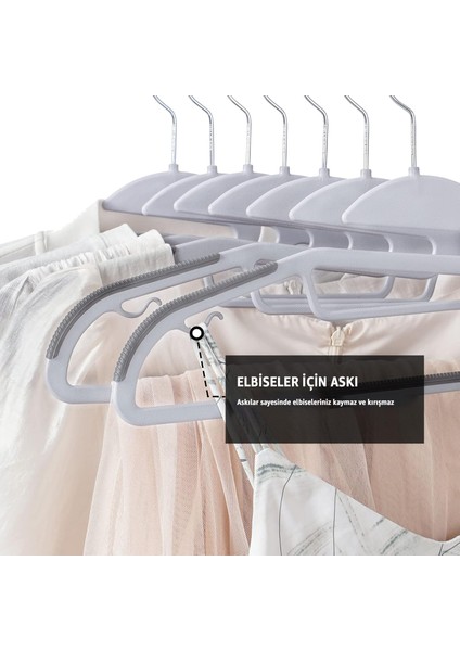 10’lu Plastik Askı Seti – 360° Döner Kanca, Kaymaz Tpr Yüzey, S-Kesitli Dayanıklı Tasarım – Pantolon, Gömlek, Ceket ve Aksesuarlar Için Pratik Dolap Düzenleyici fiyatları
