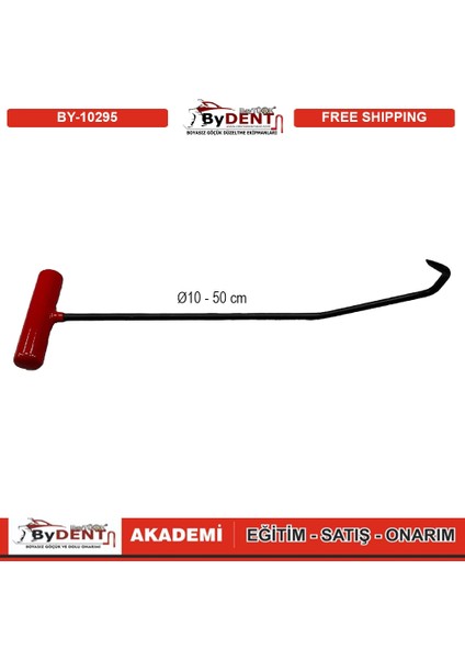 Pdr Boyasız Göçük Düzeltme Çubuğu Özel Tasarım Çamurluk Aparatı