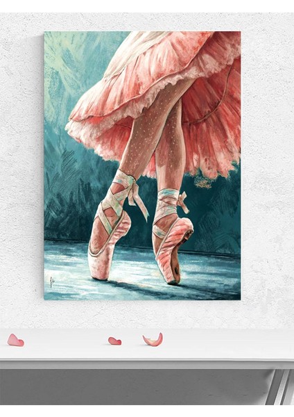 Graceful Steps, Zarif Adımlar Bale Sanat Sanatsal Poster - Afiş - Dekorasyon