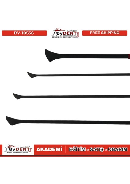 Pdr Boyasız Göçük Düzeltme 4 Parça Balina Kuyruğu Çubuk Seti fiyatları