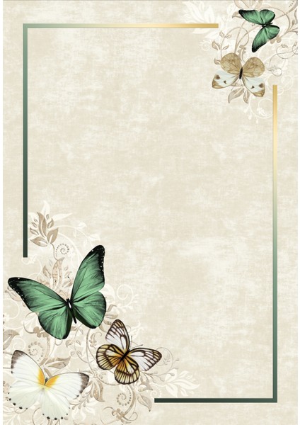 Dijital Baskılı Kelebek Desenli Dekoratif Kaymaz Taban Yıkanabilir Halı Salon Halısı Yolluk modelleri