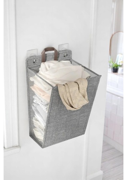 Katlanabilir Asılabilir Taşıma Saplı Kirli Çamaşır Sepeti Pratik Yer Tasarruflu Tasarım fırsatları