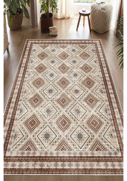 Dijital Baskılı Kilim Desen Dekoratif Kaymaz Taban Yıkanabilir Halı Yolluk fiyatları