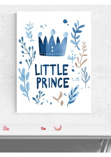 Küçük Prens Erkek Bebek Odası Poster, Afiş, Kreş Çocuk Odası Dekorasyon, Yenidoğan Hediye