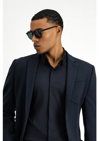 Techno-Line Super Slim Fit Ekstra Dar Kesim Likralı Ceket modelleri