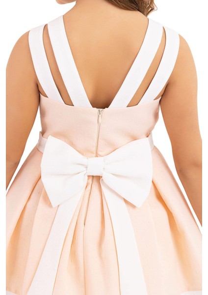 Kız Çocuk Askılı Elbise 8-12 Yaş Somon fırsatları