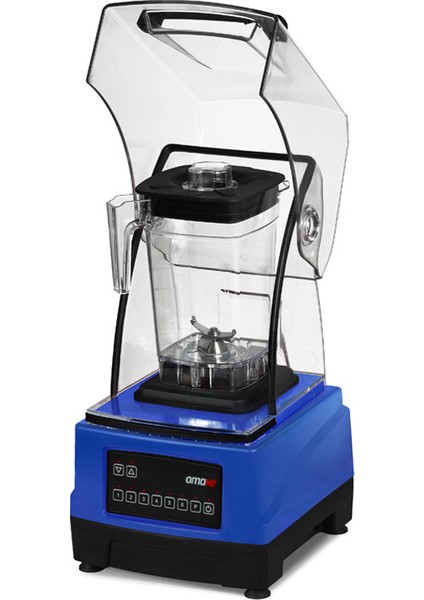 BLE41.E15 Buz Kırıcı Sessiz Dijital Bar Blender, 2 L, 2200 W, Mavi