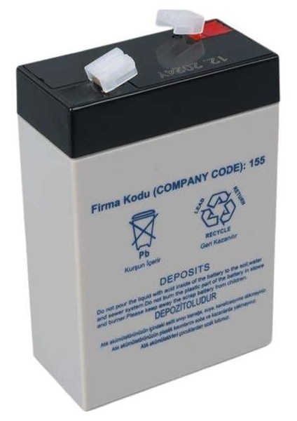 Yokohama Yh-62.8 6 Volt - 2.8 Amper Dik Akü (66X33X97 Mm) fiyatları