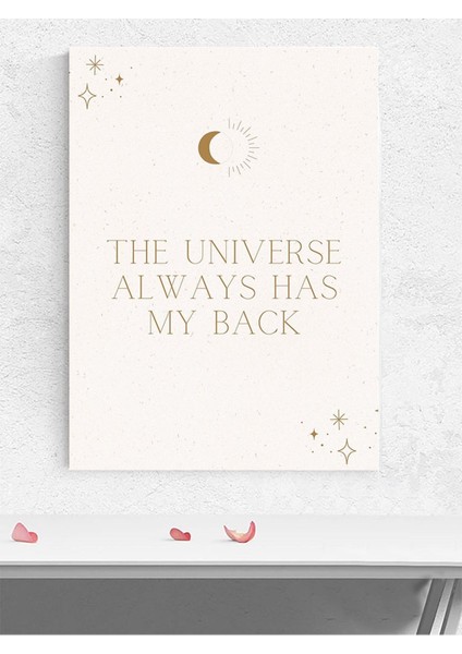 Cosmic Trust, Kozmik Güven Manifest, Olumlama, Mantra, Spiritüel, Meditasyon Poster, Afiş