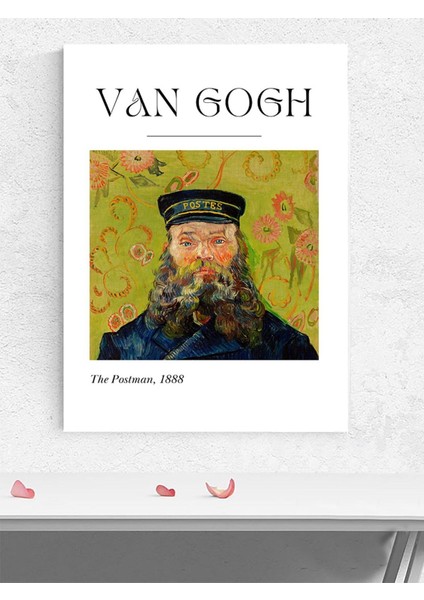 Van Gogh The Postman, Postacı, Izlenimcilik Sanatsal Poster - Afiş - Dekoratif Duvar Poster