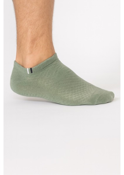 Plus Scorpion Erkek Pamuklu Sneaker Çorap 3’lü Paket – 40-44 Numara – Mavi / Gri / Yeşil – Nefes Alabilir – Spor ve Günlük Kullanım