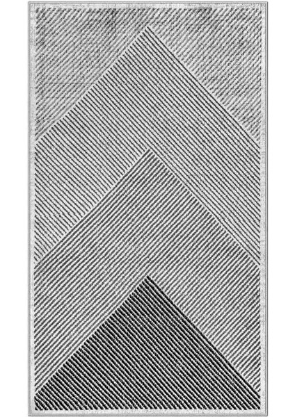 Dijital Yıkanabilir Kaymaz Gri Antrasit Salon Halısı Mutfak Halısı Yolluk Balkon Halısı DC-5091 fiyatları