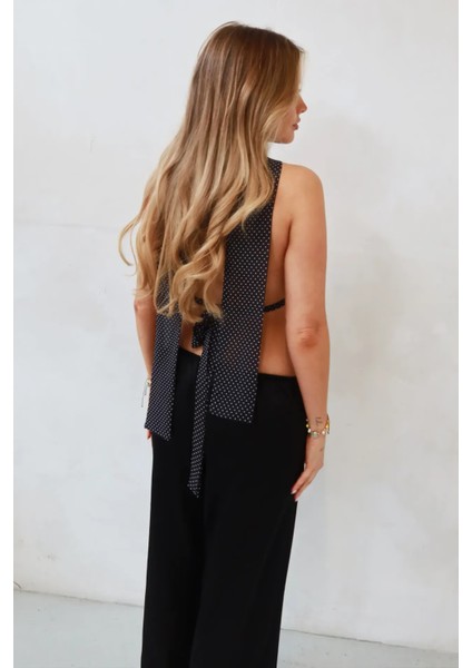 Kadın Gabrielle Derin V-Yaka Bluz Black fiyatları