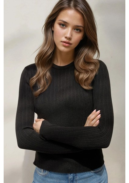 Kadın Basic Kazak Black fiyatları
