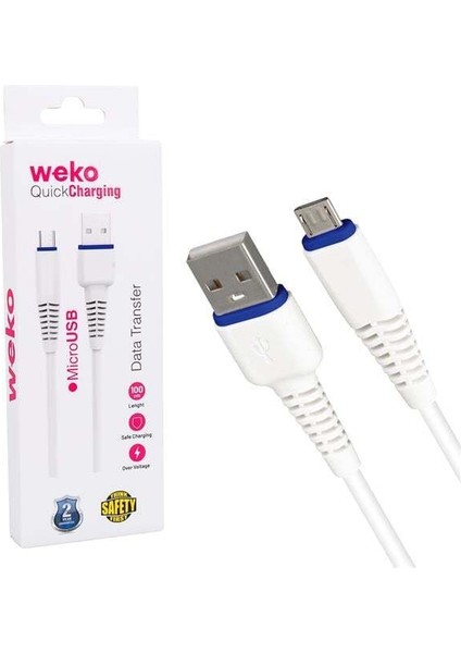 Weko WK-22020 USB To Micro USB Telefon Şarj Kablosu