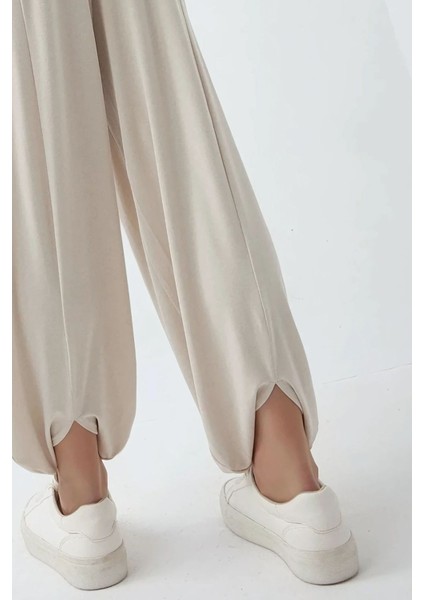 Kadın Normal Bel Modal Jogger Pantolon Natural indirimleri