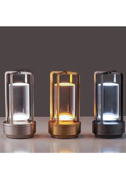 Ekim Aydınlatma Vegas Masa Lambası 3 Renk Işık Fonksiyonlu Dokunmatik Masa Lambası CT-8439 modelleri