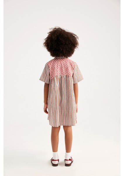 Lola Dama Çizgili Elbise