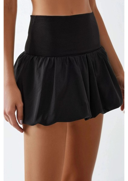 Kadın Balon Mini Etek Black fiyatları