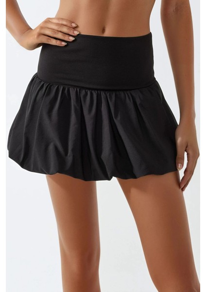 Kadın Balon Mini Etek Black modelleri