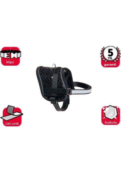 Karlıe Reflektörlü Göğüs Tasma Xs 26-35cm Siyah fiyatları