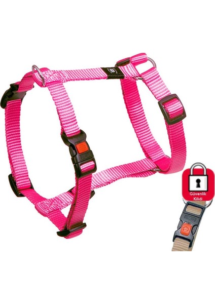 Kilitli Göğüs Tasması 25-40Cm Kırmızı fiyatları