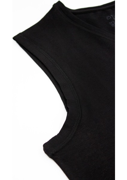 Erkek Atlet V Yaka Sıfır Kol (%96 Pamuk - %4 Elastan) indirimleri