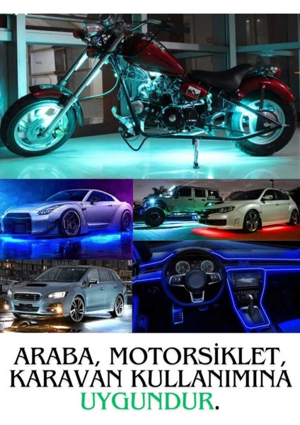 Ekim Aydınlatma 12V Neon LED 5 Metre Esnek Neon LED Aydınlatma Neon Şerit LED