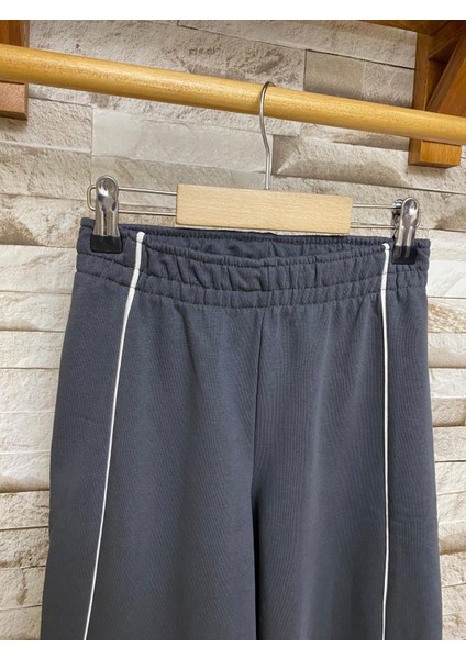 Wide Leg Beli Lastikli Kız Çocuk Eşofman Altı fiyatları
