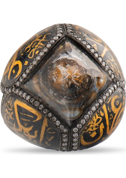 2.20 Karat Pırlanta Yüzük, Ayasofya Cami Motifli, Gerçek Pırlanta, Mücevher Sertifikalı fırsatları