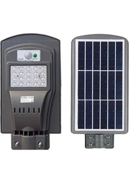 Ekim Aydınlatma 60 W Solar Dış Mekan Sokak Lambası Uzaktan Kumandalı Beyaz Işık CT4690