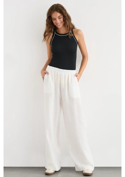 Kadın Halter Yaka Örme Üst Black fiyatları