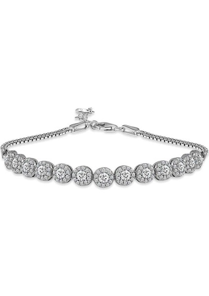 Su Yolu Gümüş Bileklik Çiçek Kesim